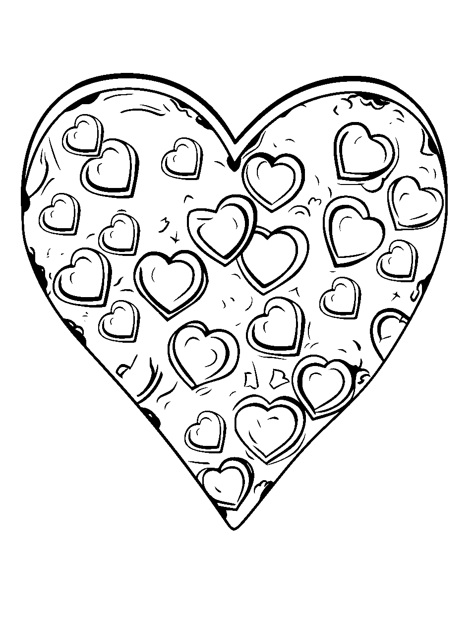 Valentines day coloring pages free printables