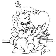 Top free printable valentines day coloring pages online