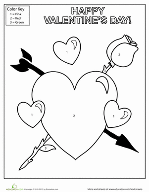 Valentines day coloring worksheet education valentines day coloring valentines day activities valentines