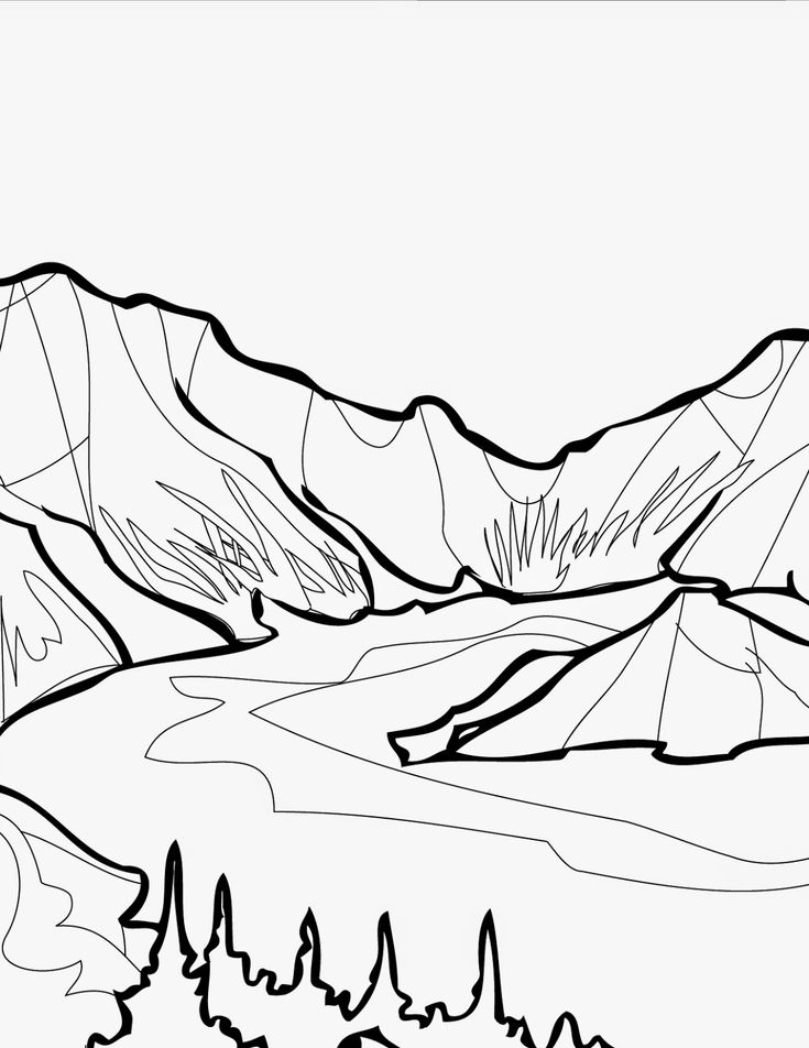 Yosemite national park coloring pages coloring pages coloring pictures color activities