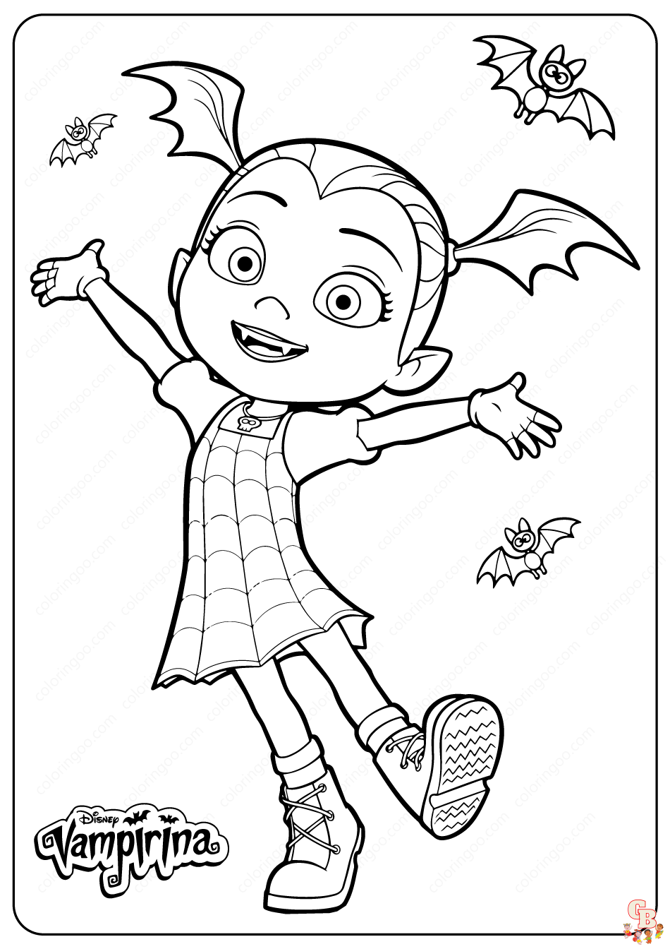 Vampirina coloring pages printable free and easy options