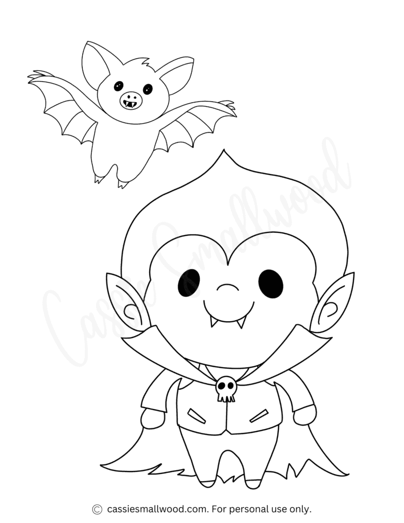 Awesome halloween coloring pages