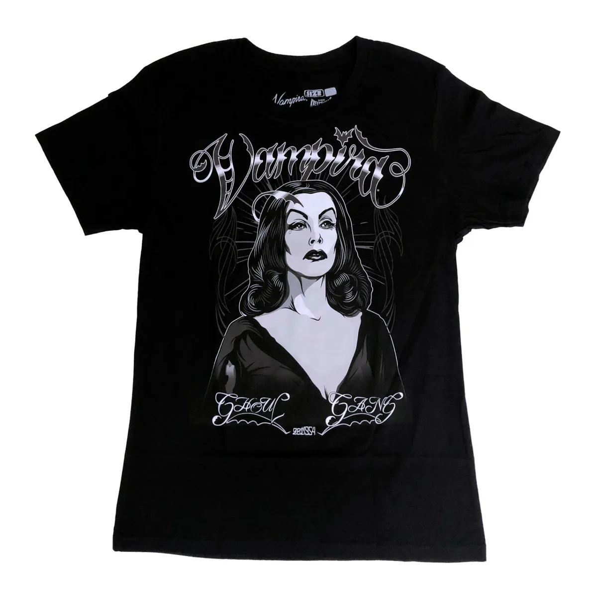 Kreepsville gothic horror punk vampira east la girls womens t shirt size m