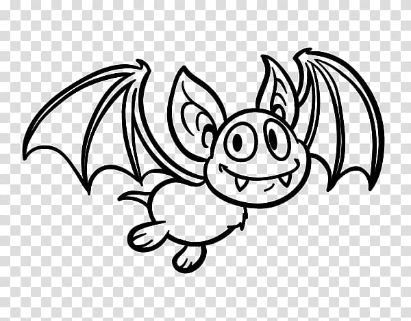 Free bat coloring book halloween drawing vampire bat transparent background png clipart