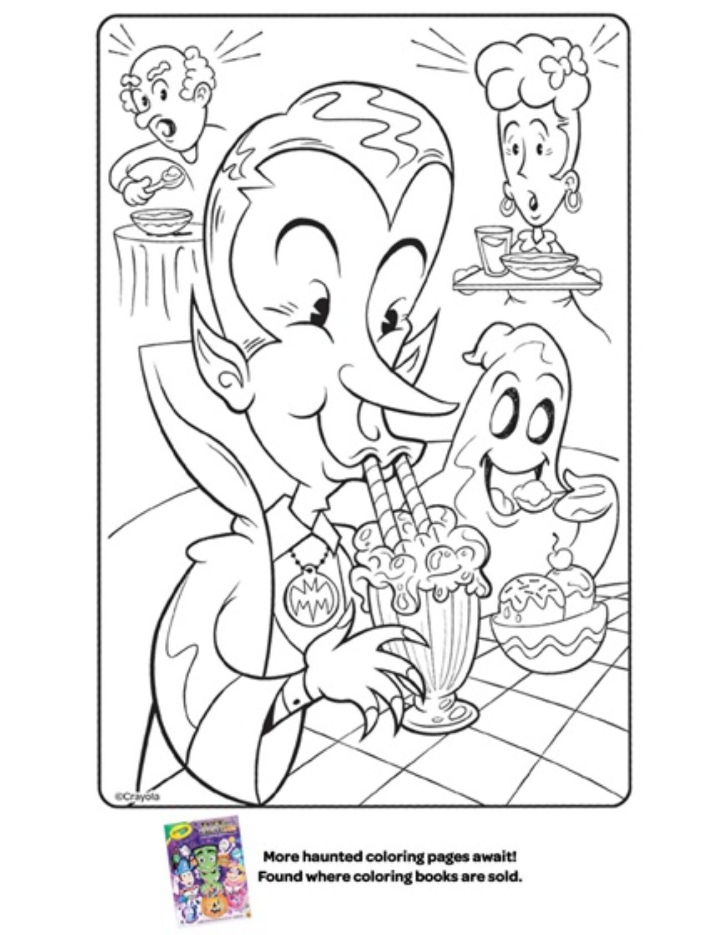 Free printable halloween coloring pages for kids