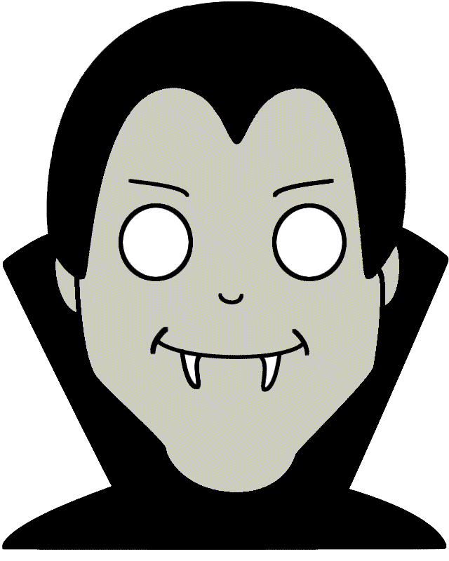 Halloween vampire mask