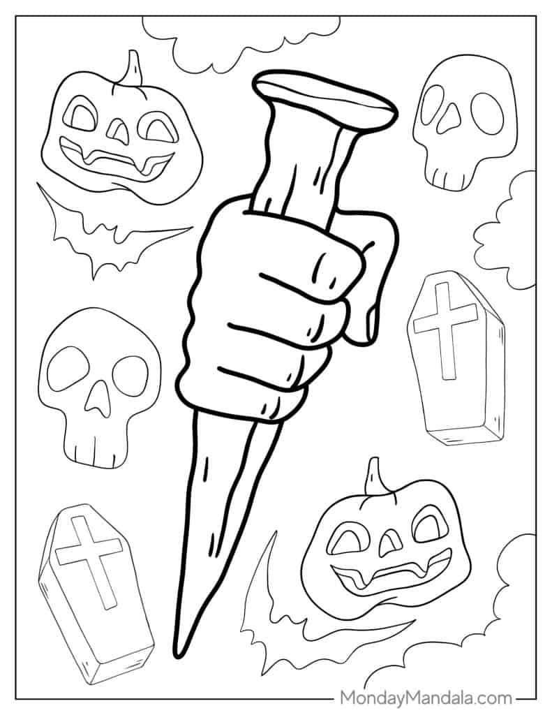 Vampire coloring pages free pdf printables