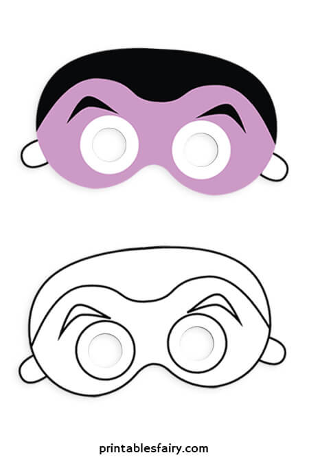 Printable halloween masks for kids