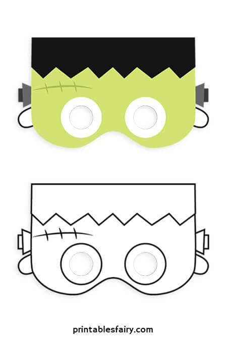 Printable halloween masks for kids