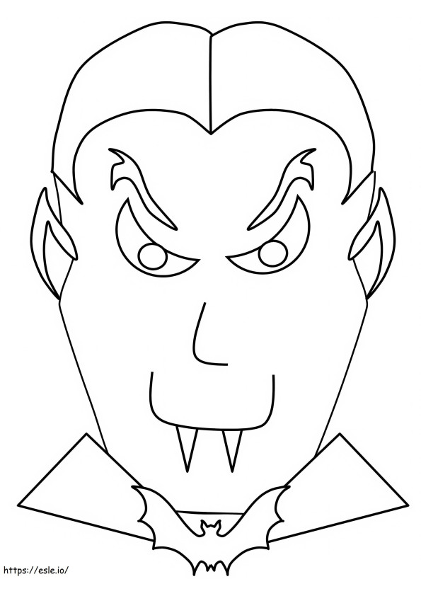 Vampire coloring coloring pages