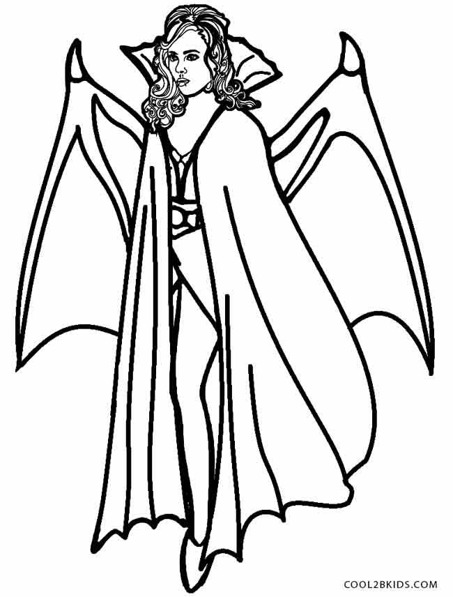 Printable vampire coloring pages for kids coolbkids cute coloring pages coloring pages for girls coloring pages for kids