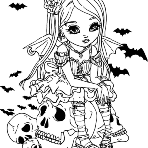 Vampire coloring pages printable for free download