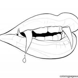 Vampire coloring pages printable for free download