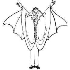 Top free printable vampire coloring pages online