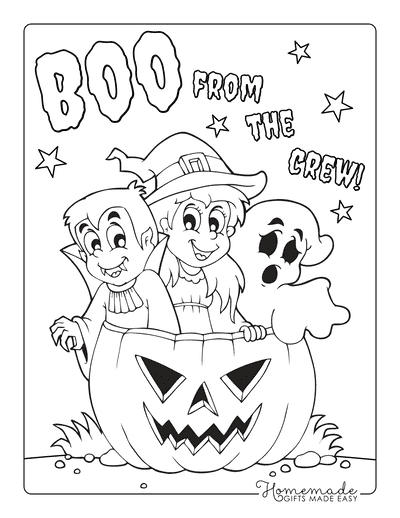 Free printable halloween coloring pages