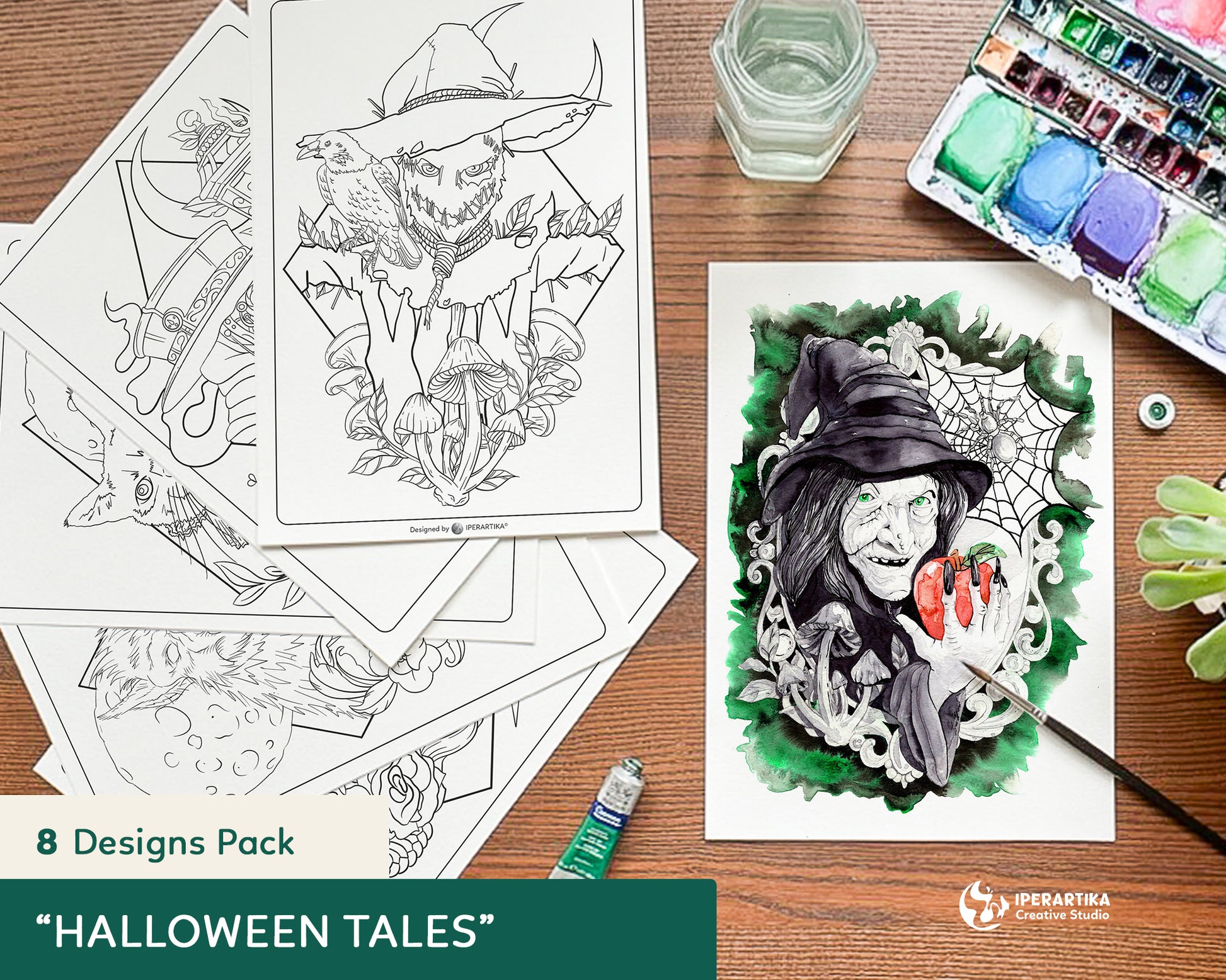 Halloween talesâ designs pack â