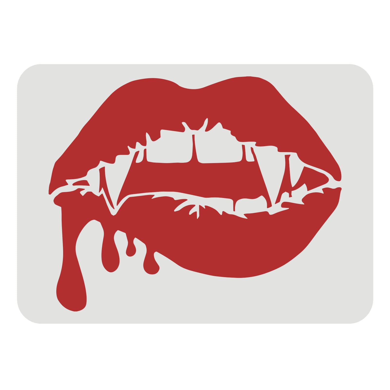 Fingerinspire vampire bleeding lips stencils templates x inch large drawing painting stencils decoration reusable mylar template for wall and fabric wood signs home decor everything else