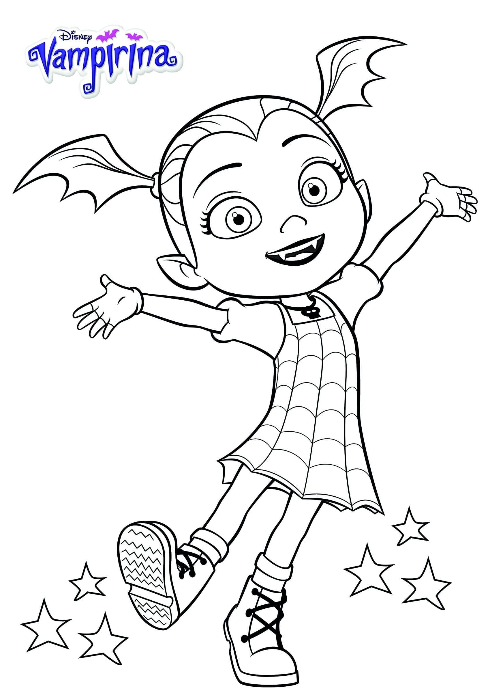 Vampirina coloring pages pictures free printable