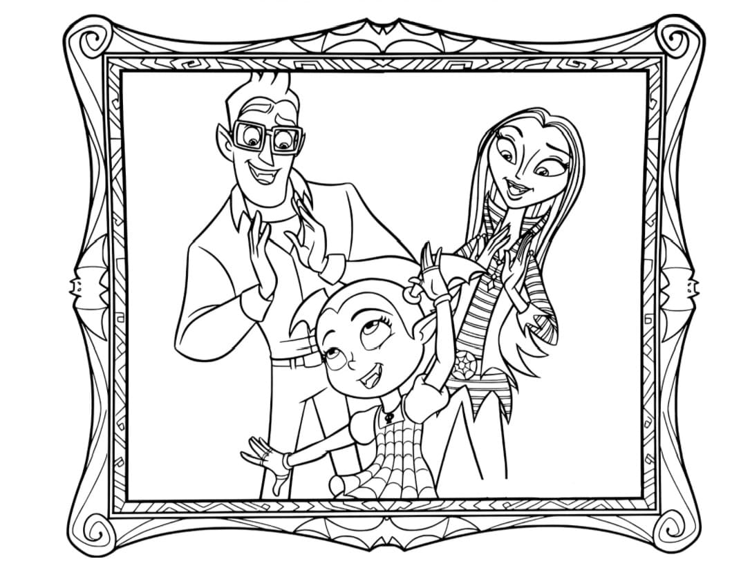 Vampirina coloring pages printable coloring pages for kids