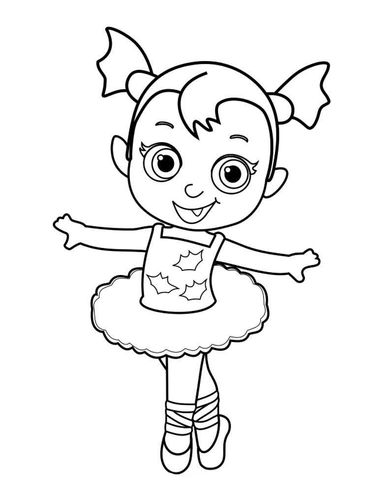 Vampirina coloring pages