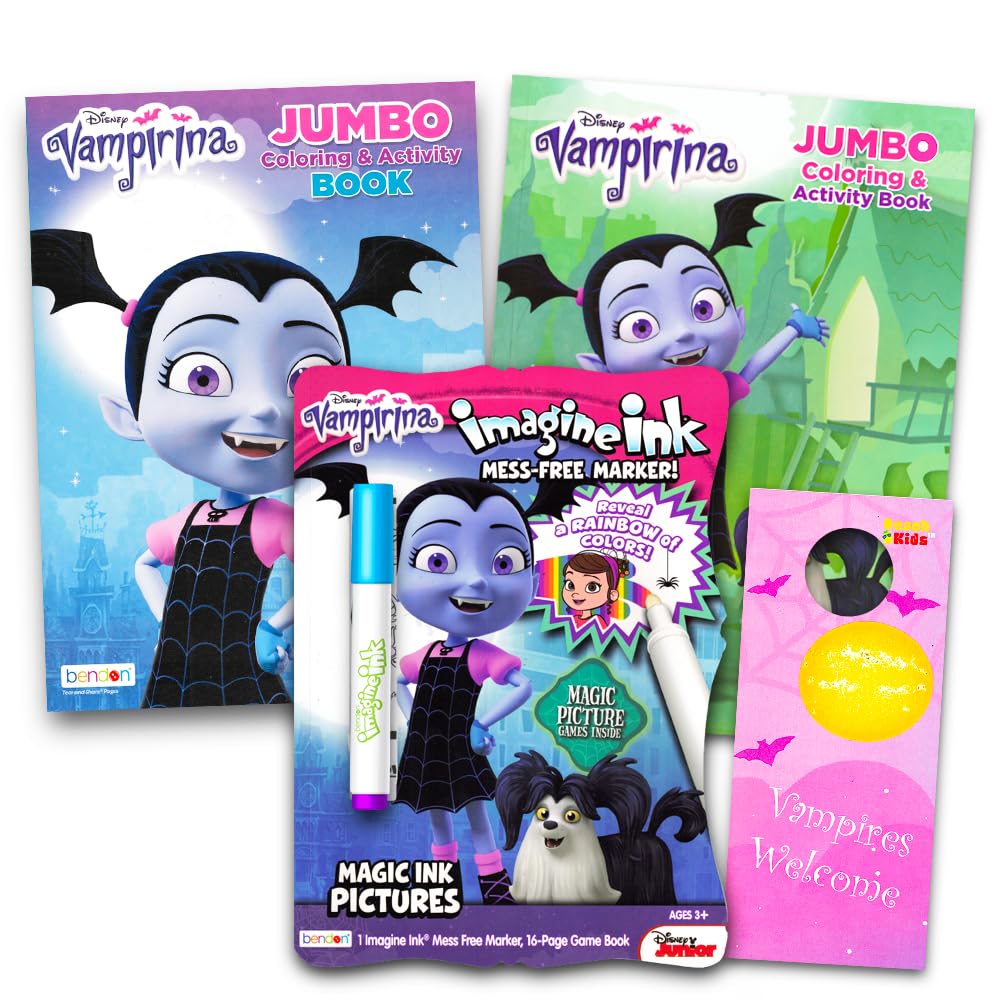 Disney vampirina coloring book super set