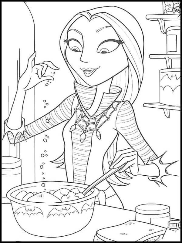 Vampirina coloring pages