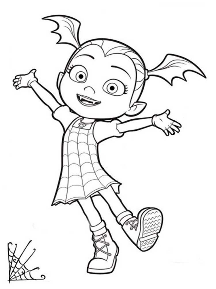 Free printable vampirina coloring pages for kids disney princess coloring pages halloween coloring halloween coloring pages