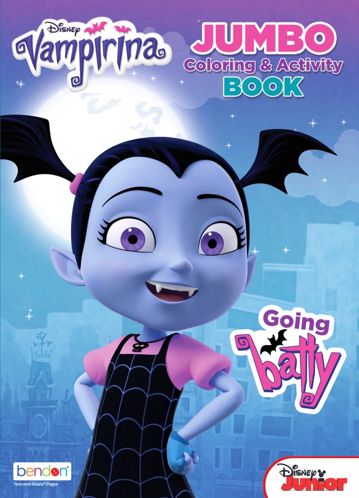 Vampirina colouring activity book party city