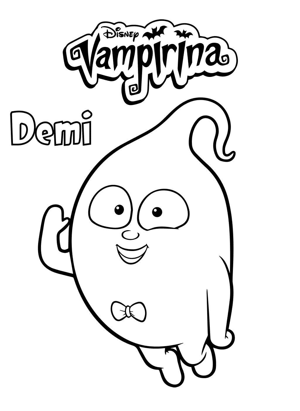 Vampirina coloring pages