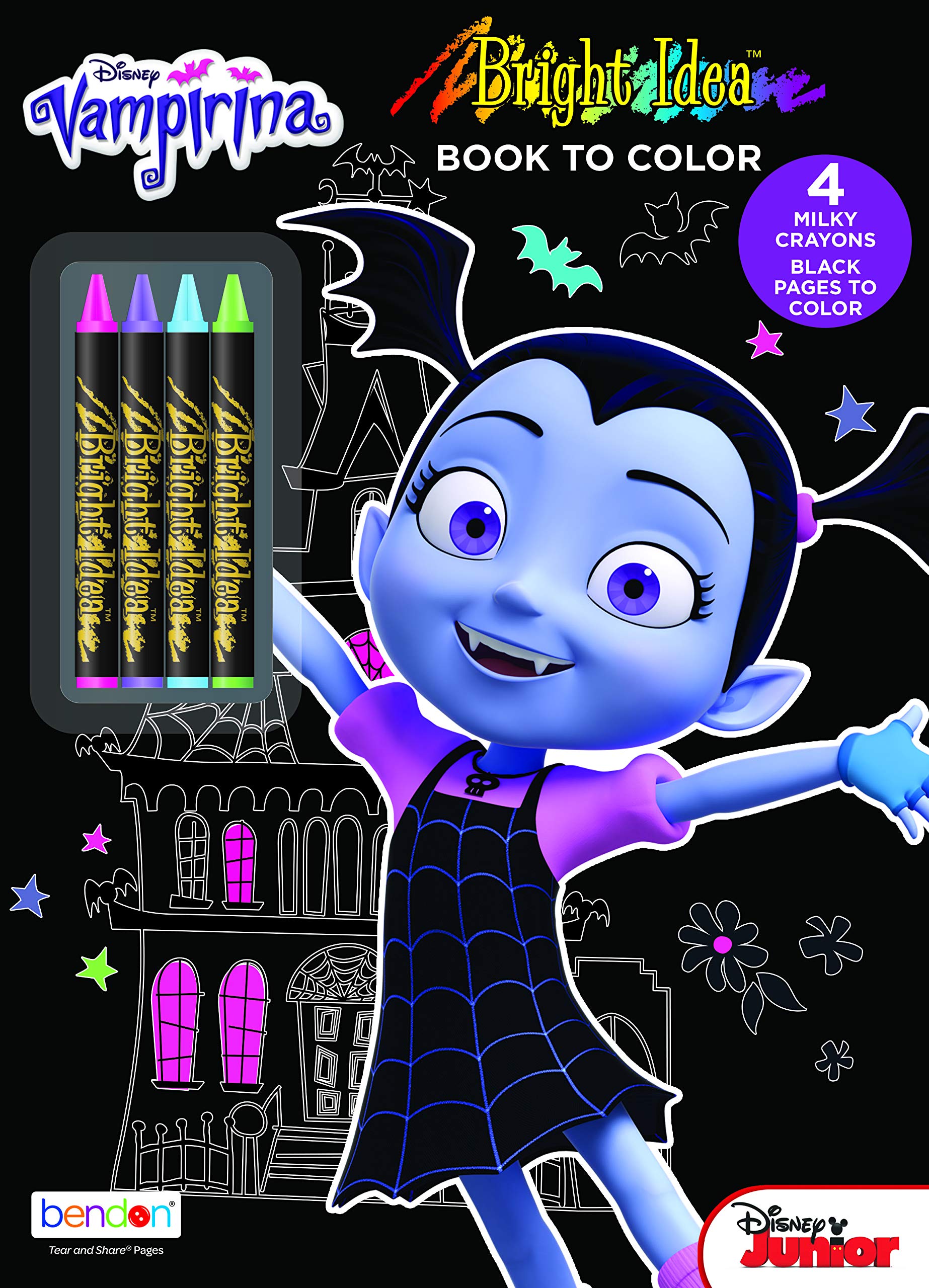 Bright idea coloring book with crayons toys games