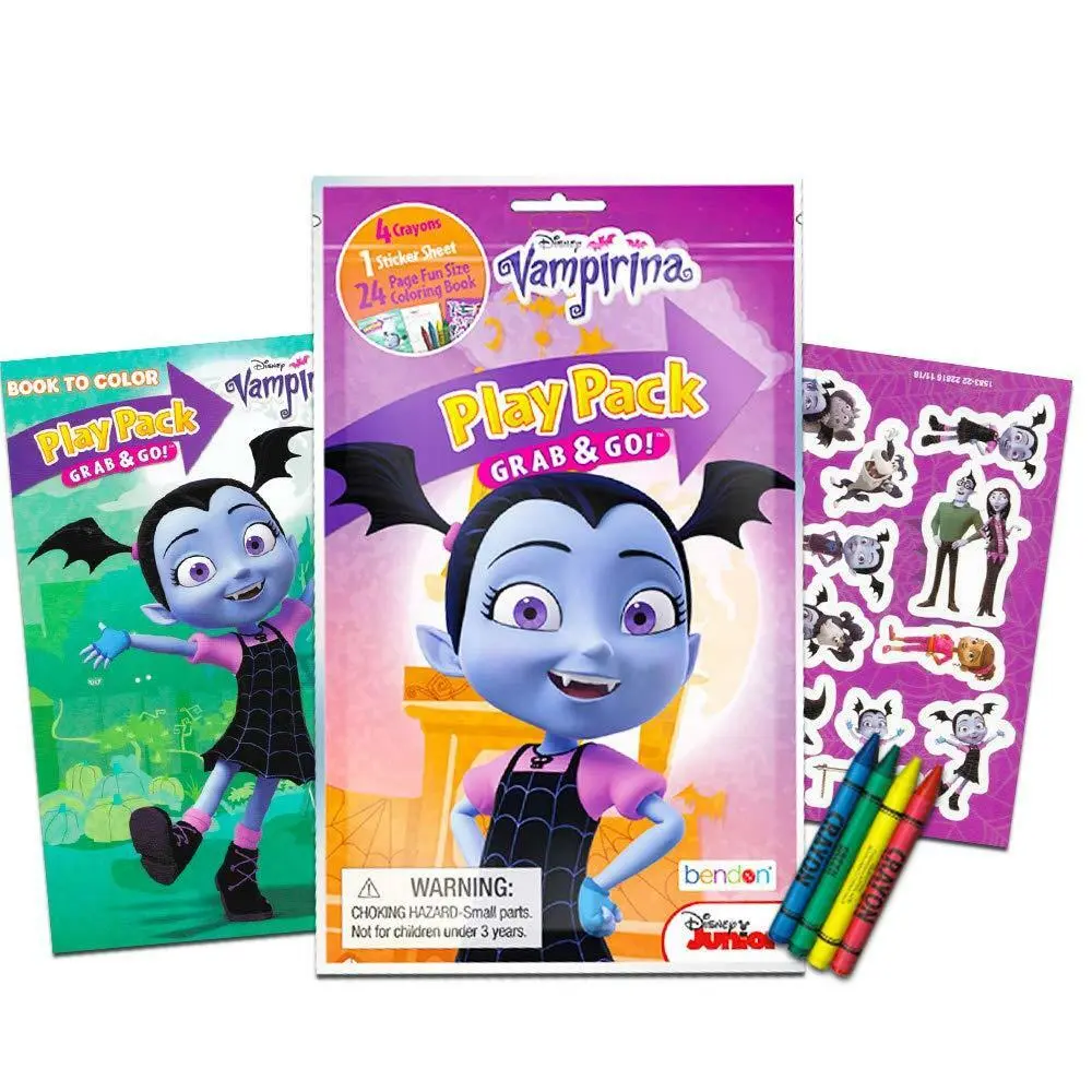 Disney vampirina coloring book super set