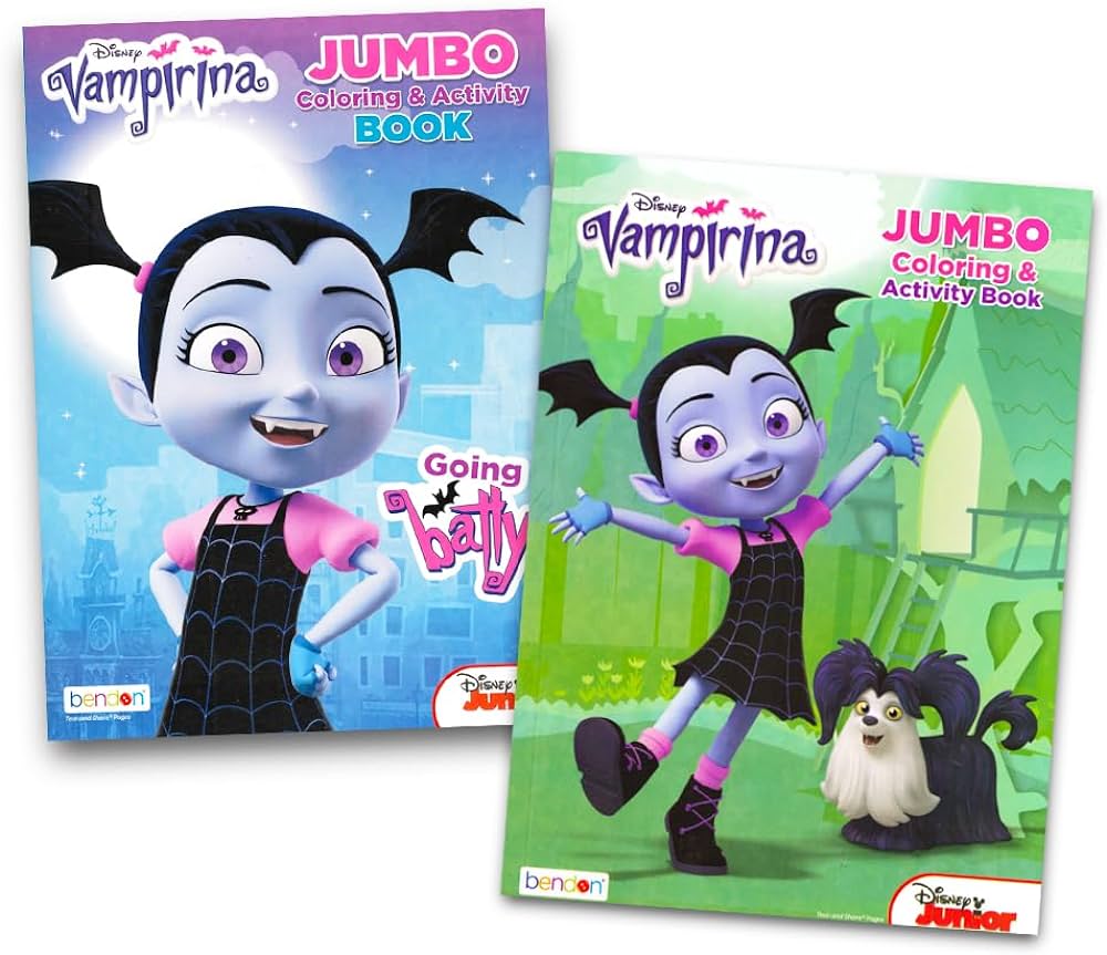 Disney vampirina coloring book super set