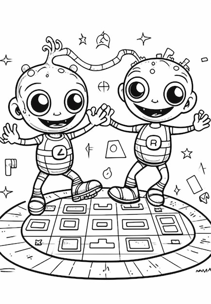 Page creative coloring sheets children pictures