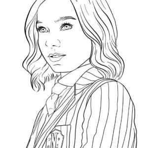 Enid sinclair coloring page printable for free download