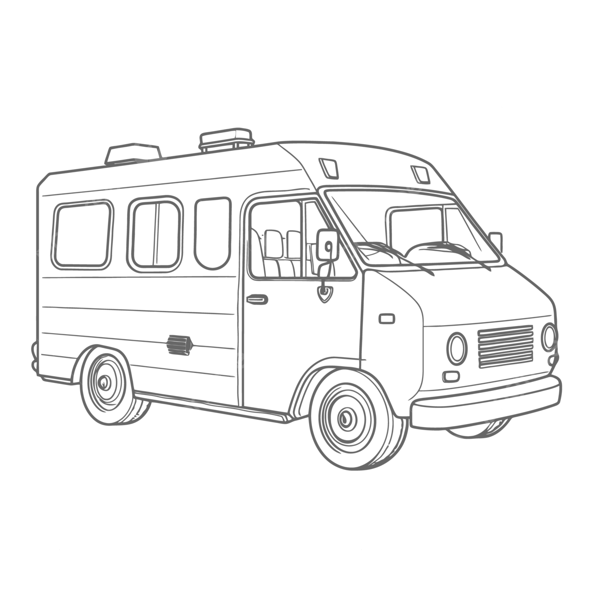 Camper van coloring page free coloring pictures outline sketch drawing vector wing drawing ring drawing van drawing png and vector with transparent background for free download