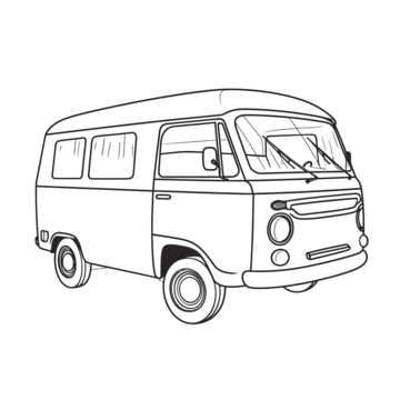 Scout van coloring pages coloring pages outline sketch drawing vector wing drawing ring drawing van drawing png and vector with transparent background for free download