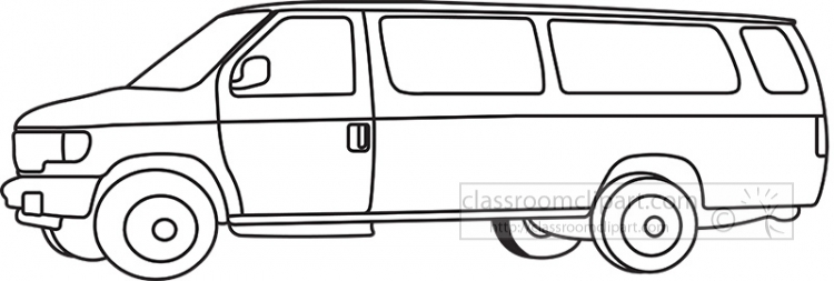 Cars outline clipart