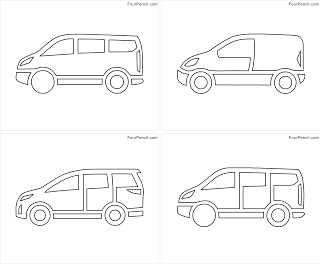 Free printable van coloring pages for kids â