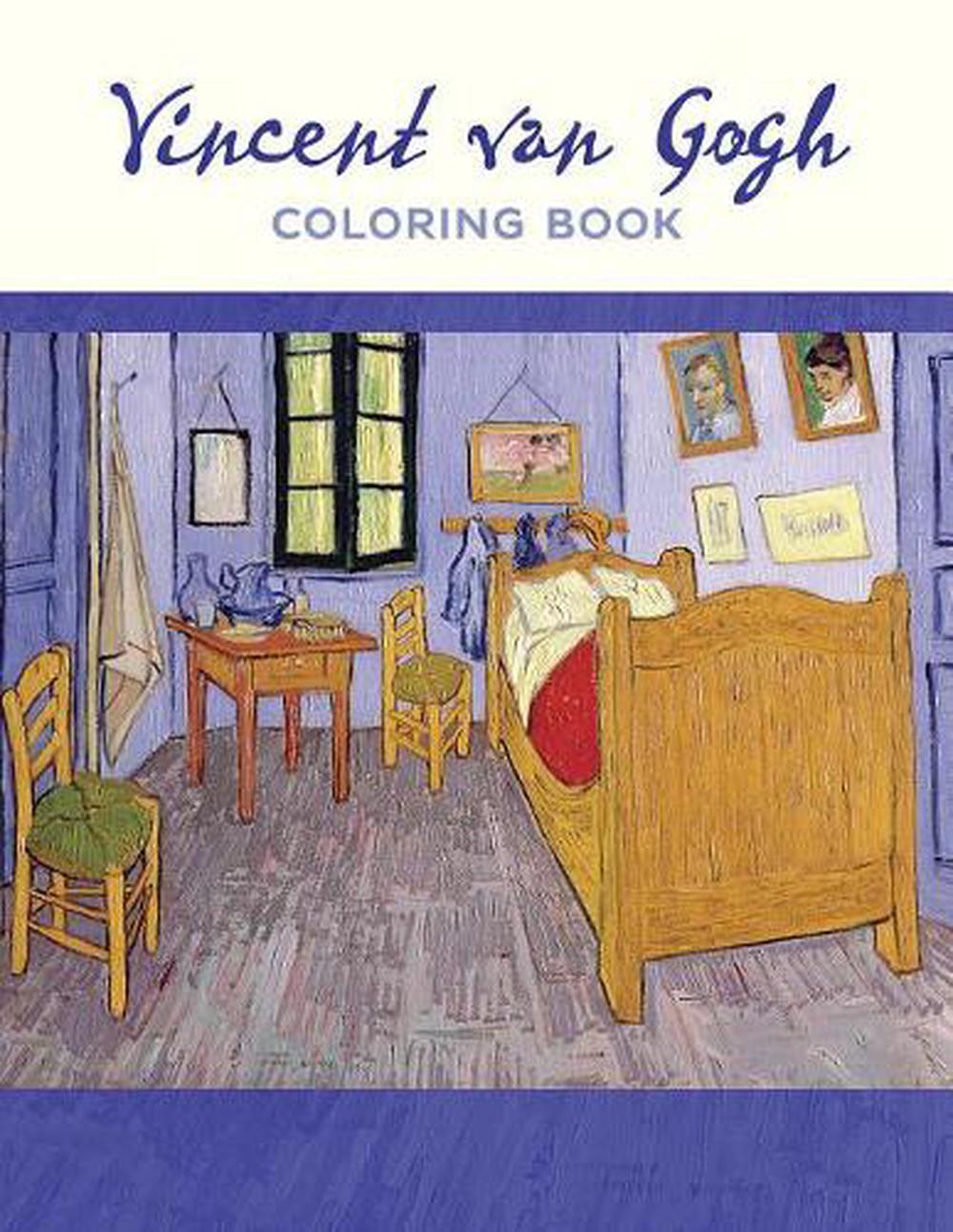 Vincent van gogh coloring book buy online at the nile