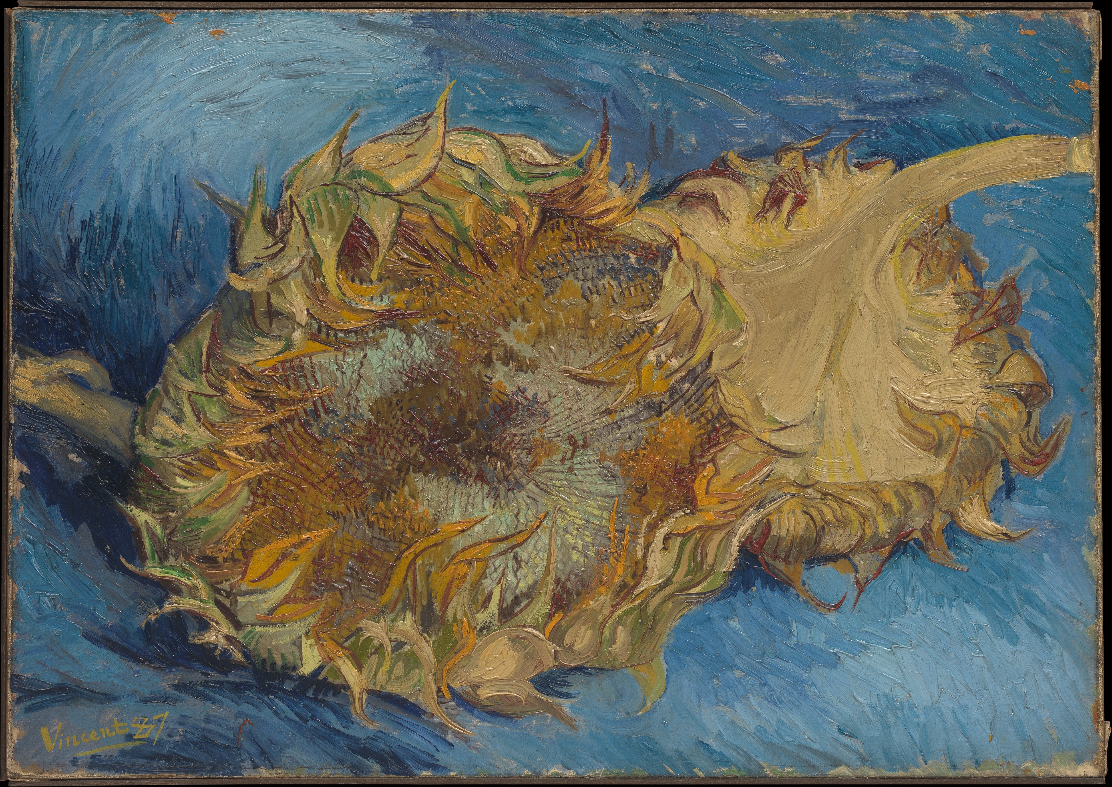 Vincent van gogh sunflowers the metropolitan museum of art