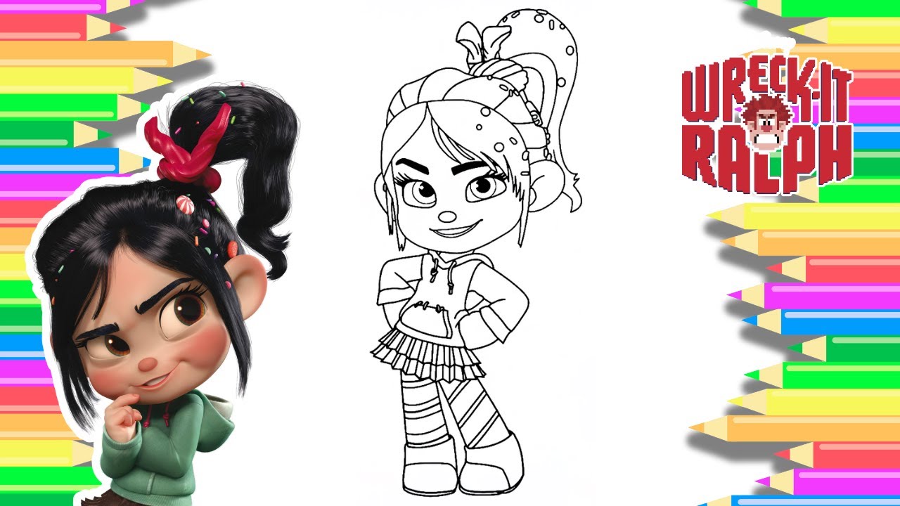 Vanellope from disney wreck