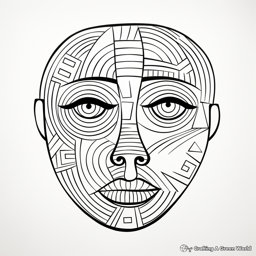 Head coloring pages