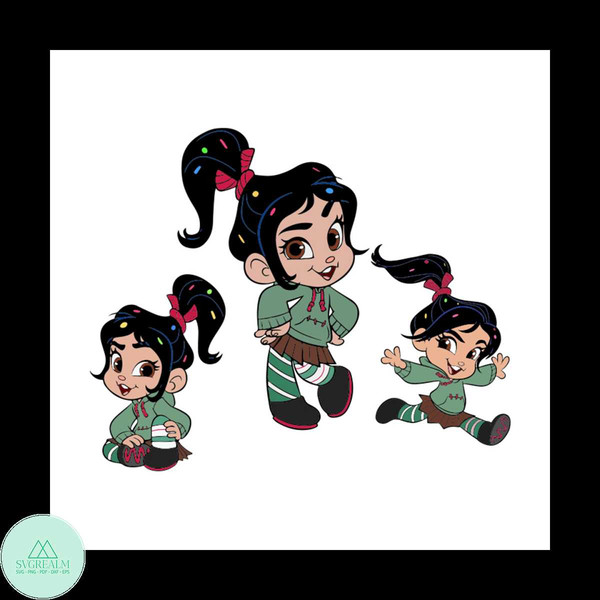 Vanellope svg disney svg ralph svg cute vanellope svg va