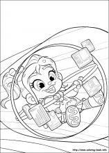 Ralph breaks the internet coloring pages on coloring