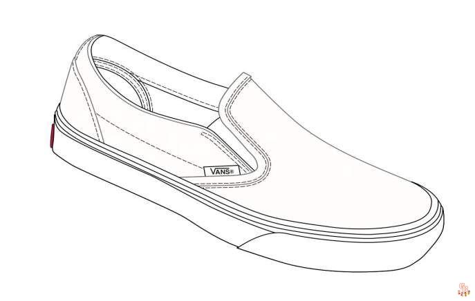 The best shoe coloring pages for kids