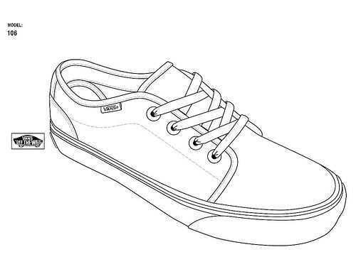 Wire shoe project shoe template shoes drawing pictures of shoes