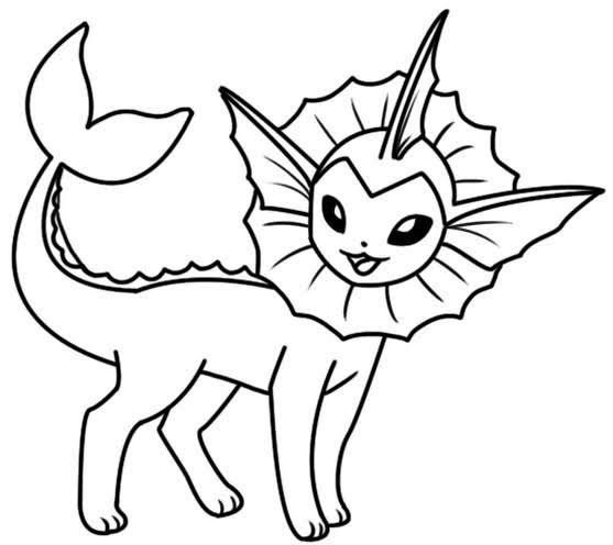 Vaporeon coloring pages pokemon coloring pages pokemon coloring pokemon coloring sheets