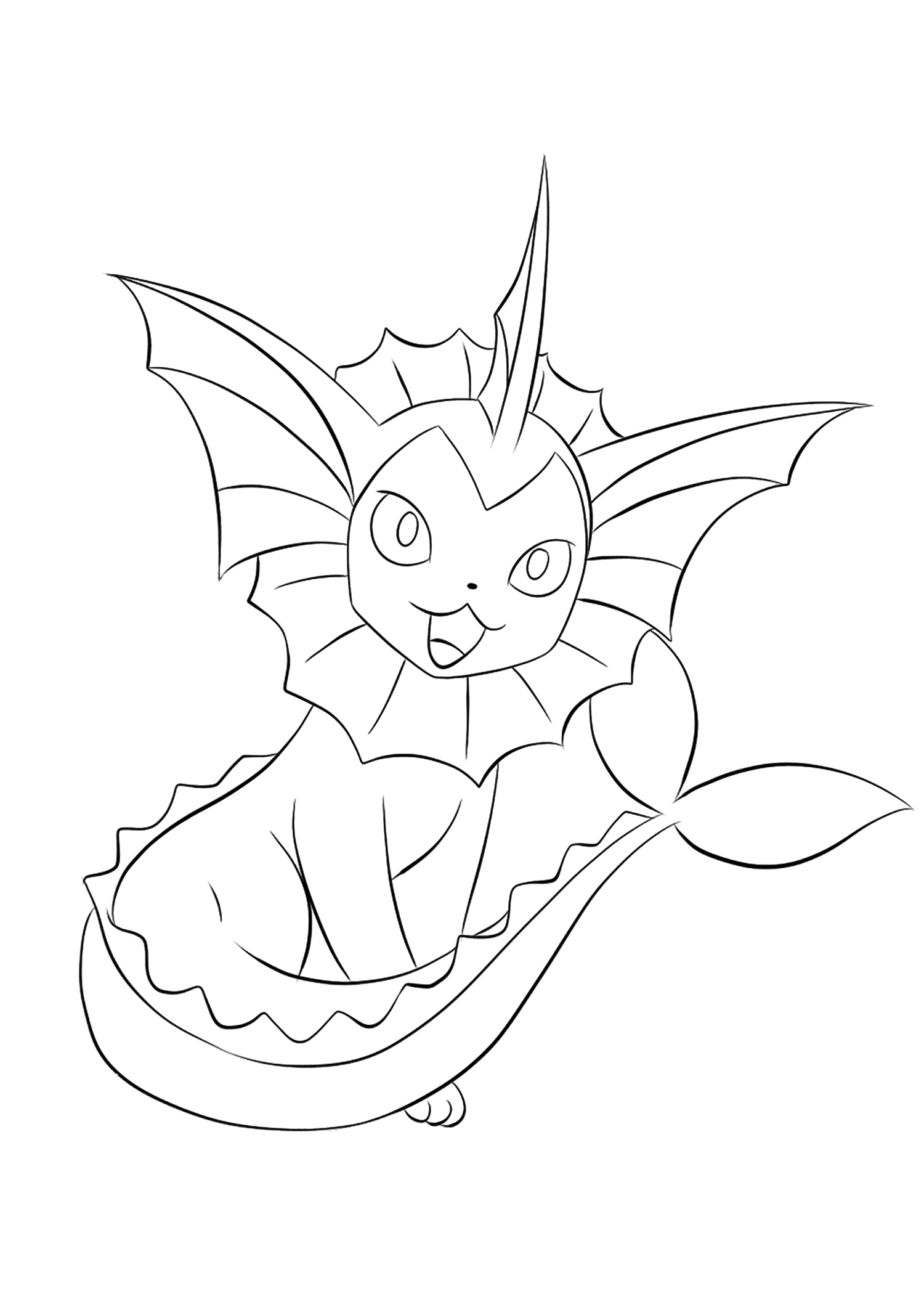 Vaporeon no pokemon generation i