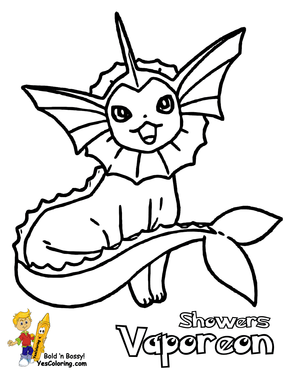 Pokemon vaporeon coloring pages pokemon coloring pages pokemon coloring superhero coloring pages