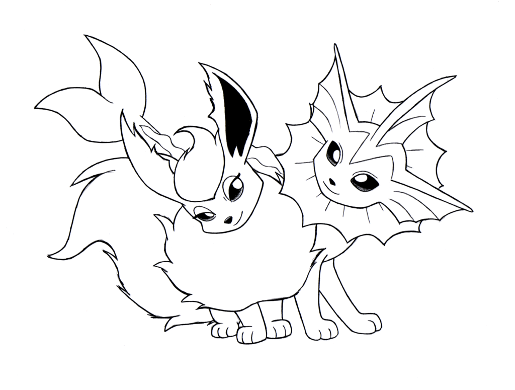 Free pokemon vaporeon coloring pages download free pokemon vaporeon coloring pages png images free cliparts on clipart library